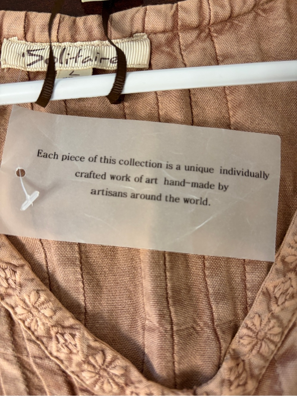 NWT Solitaire Mauve Boho Dress - Picture 8 of 10
